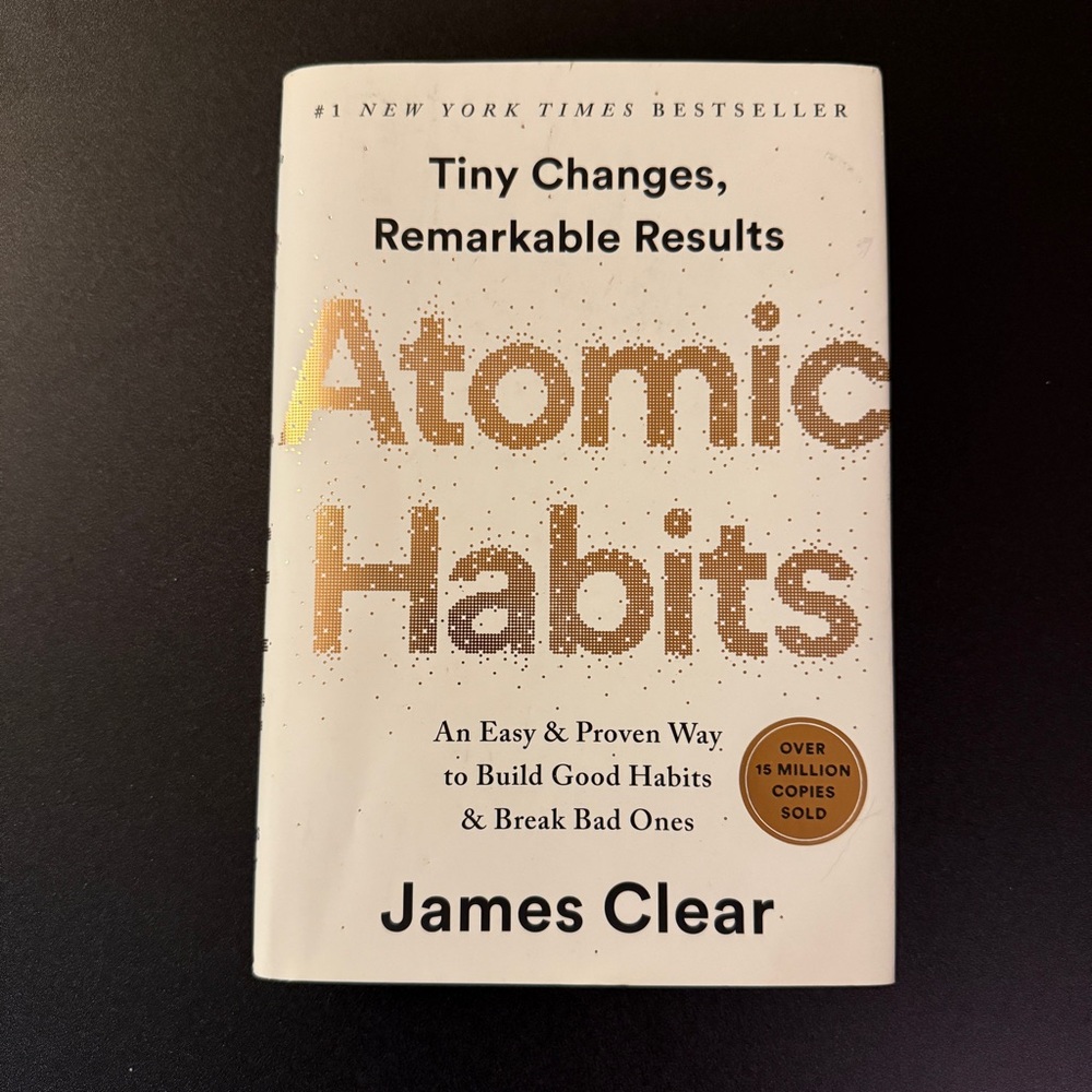 Atomic Habits Hardcover Book by James Clear